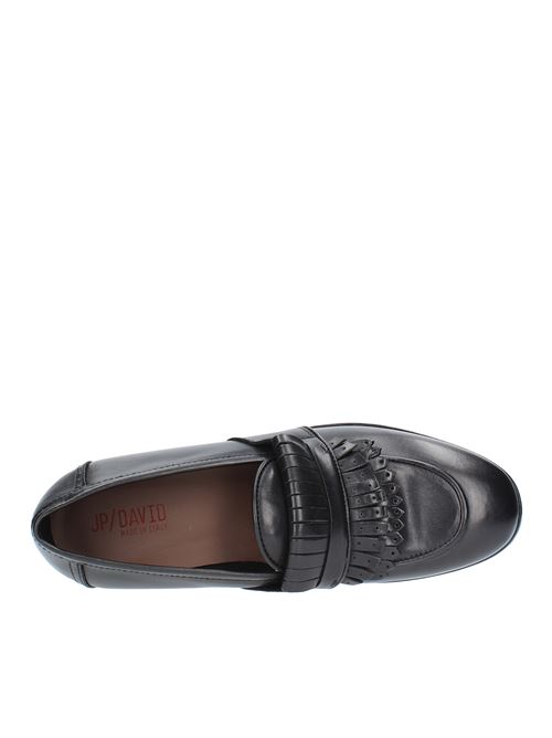 Mocassini in pelle JP/DAVID | 37012/13 DIVER I.V.NERO